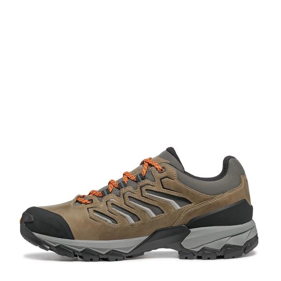 SCARPA MEN\'S MORAINE WP WATERPROOF SHOES - FOSSIL BROWN - 8.5-9 WOMEN/7.5-8 MEN main image 3